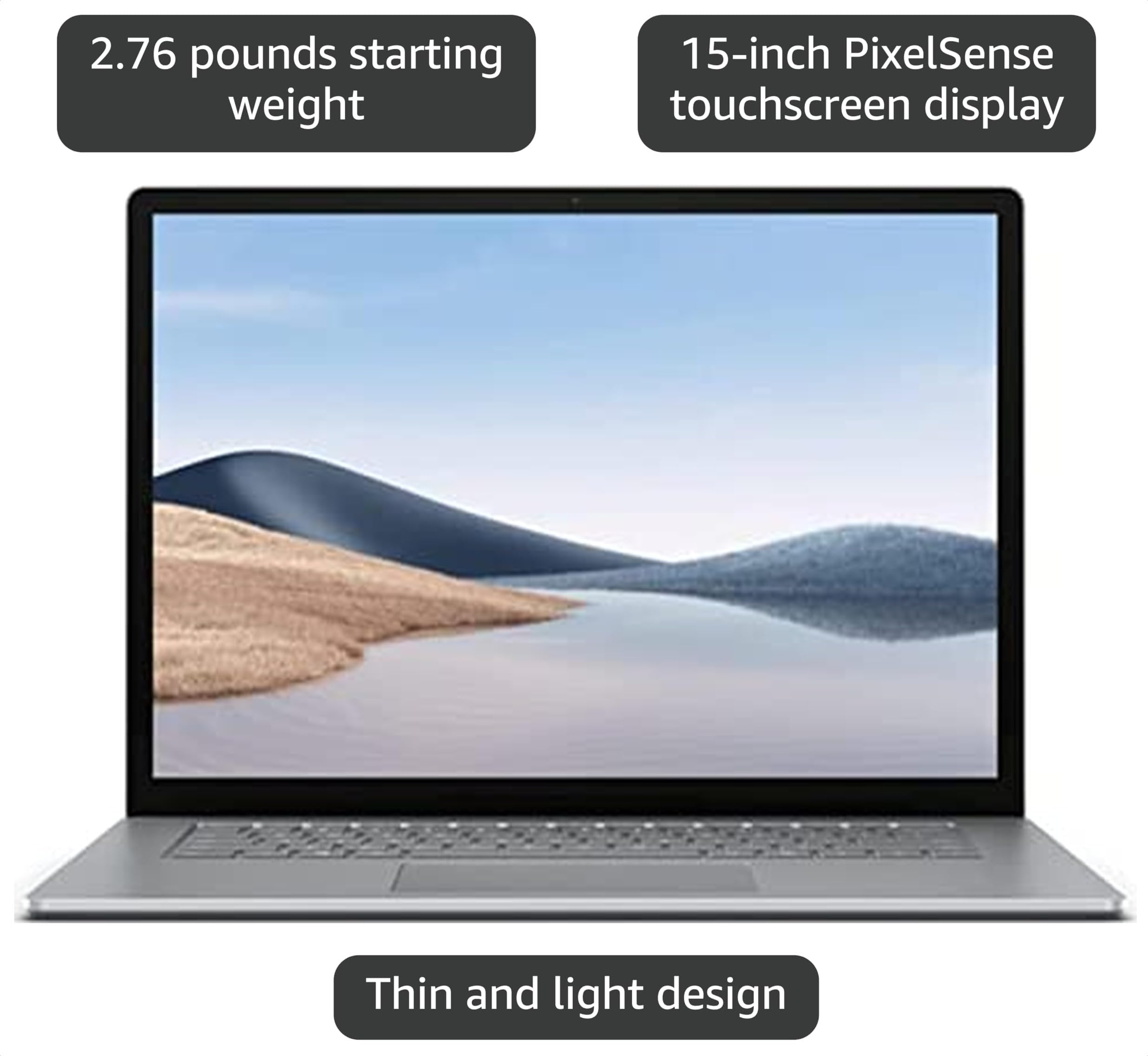 Amazon.com: Microsoft Surface Laptop 4 15